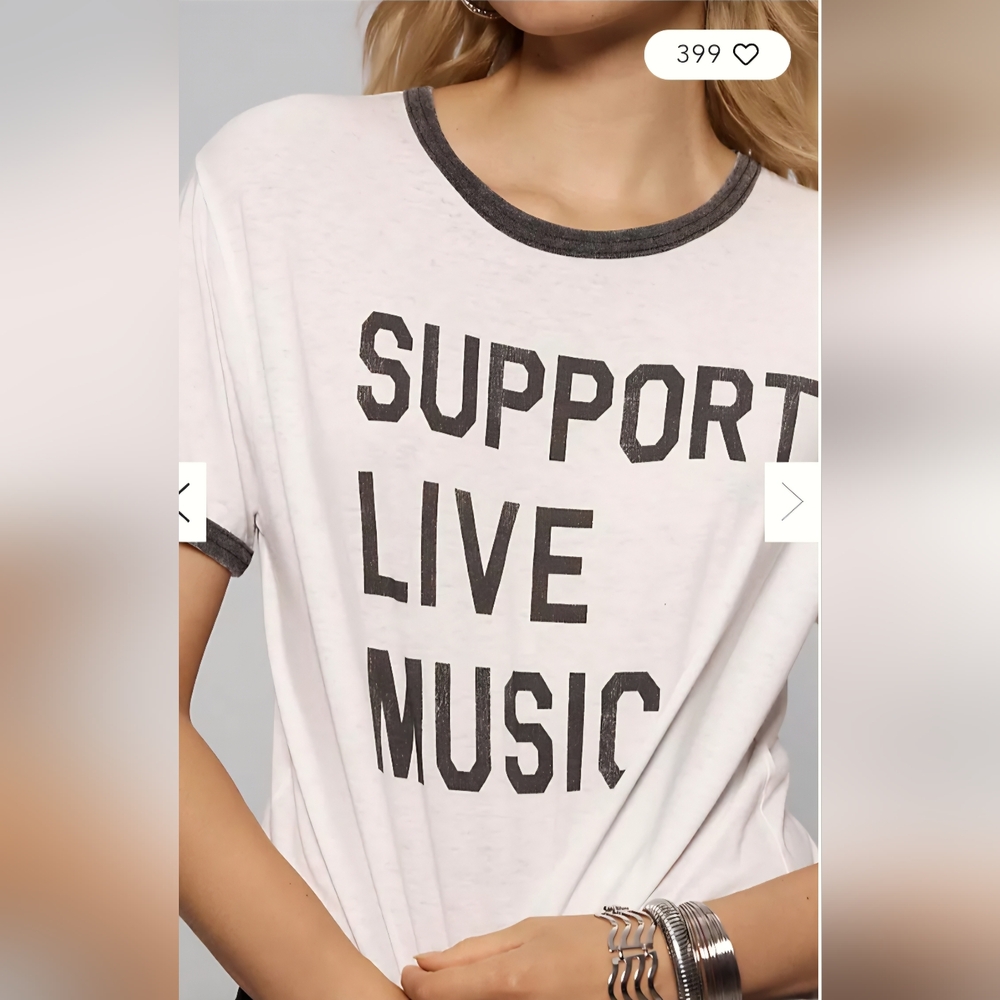 Original Retro Brand Support Live Music Tee - Medium - NWOT - Picture 4 of 9